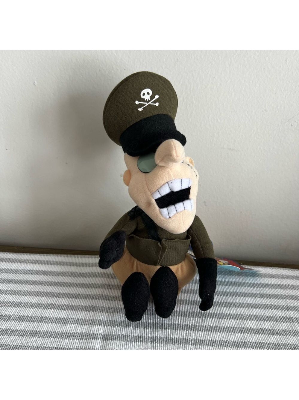 Fearless Leader Adventures of Rocky and Bullwinkle Bean Plush by Stuffins 260114